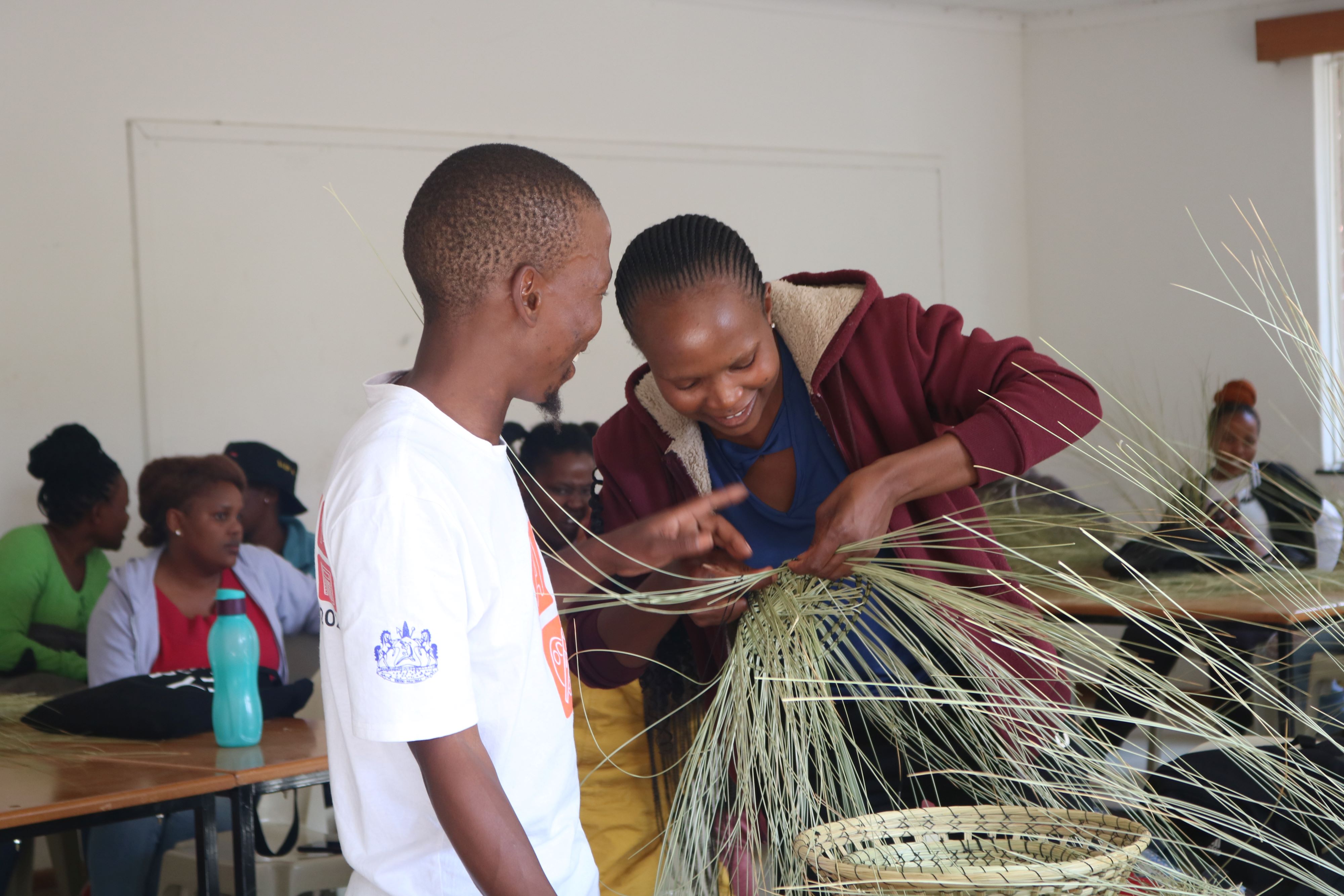 Grass hat weaving Lesotho 3 - STEAM Conference