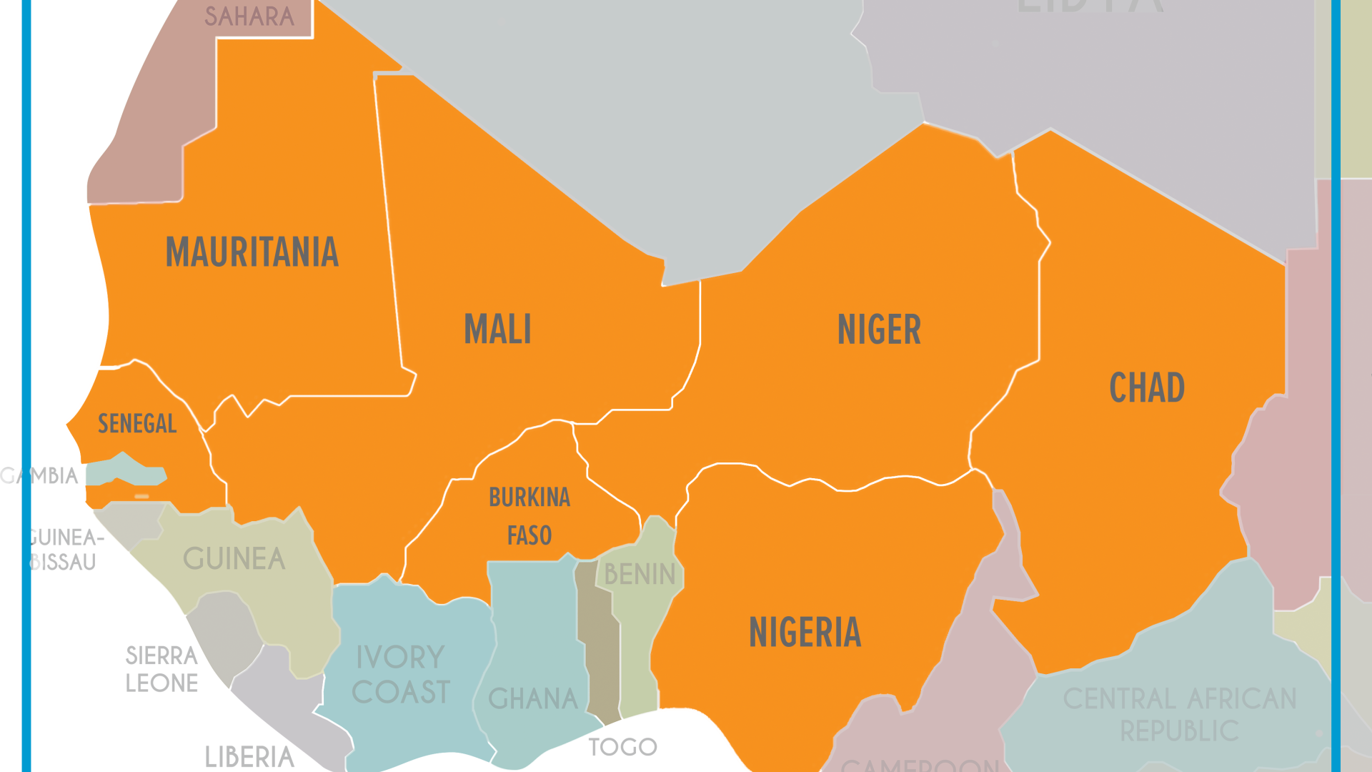 Sahel Desertification Map