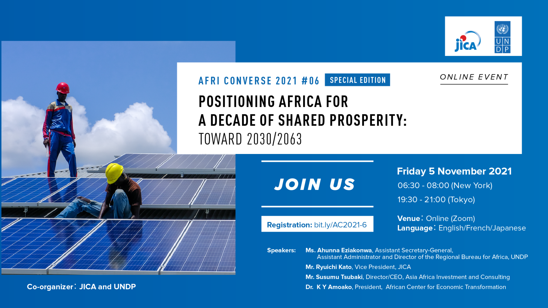 AFRI 2021#6 Positioning Africa A Decade of Shared Prosperity: Toward 2030/2063 | Development Programme