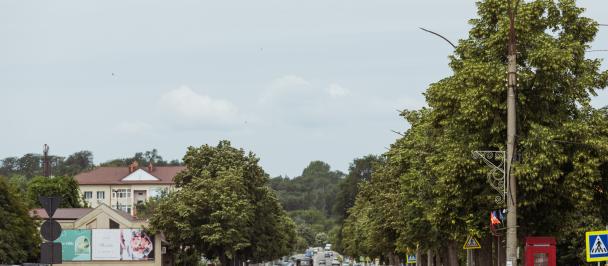 a street filled with lots of traffic