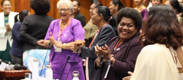 Women's practice parliament