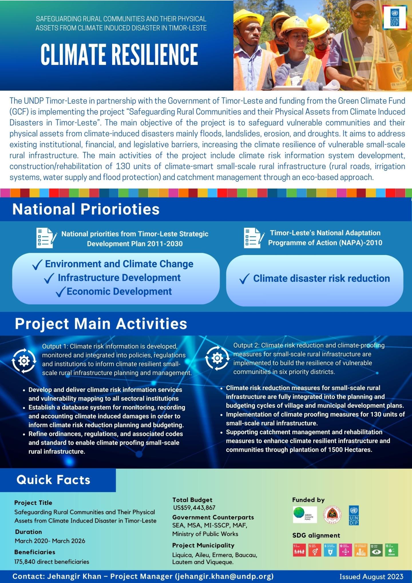 Mid-year Factsheets- Climate Resilience | United Nations Development ...